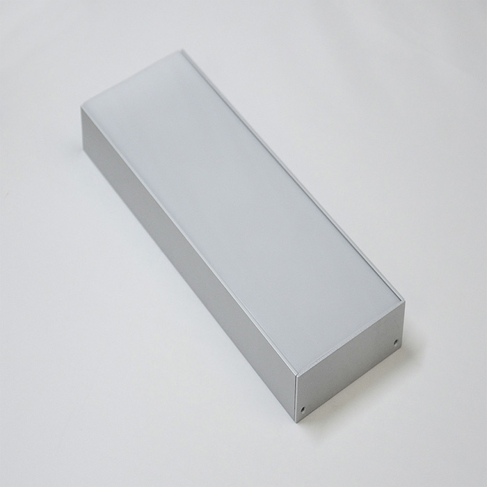 HL-A028 Aluminum Profile - Inner Width 72mm(2.83inch) - LED Strip Anodizing Extrusion Channel, For LED Strip Lights